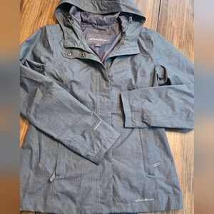 Eddie Bauer Rain Coat Windbreaker in Women's Medium EUC